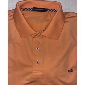 SOUTHERN MARSH Men's Performance Polo Shirt Size Medium with logo Fast Shipping!